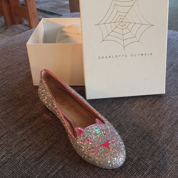 Charlotte Olympia Shoes - Charlotte Olympia Kitty Flats